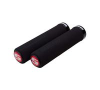 SRAM Locking Grips Foam With Single Clamp and End Plugs Black with Black Clamp