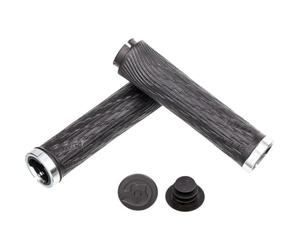 Sram Locking Grips for Grip Shift Full Length 122 mm with Black Clamps and End Plug