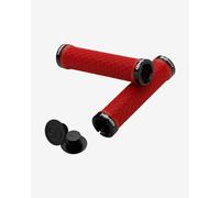 SRAM Locking Handlebar Grips Double Clamp MTB Red