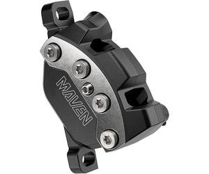 SRAM Maven Ultimate Disc Brake Caliper Assembly - Front/Rear, Post Mount, 4-Piston, Silver/Black, A1