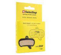 Swissstop 36 Rs-shimano Dura Ace Br-r9170/ultegra Br-r8070/105 Br-r7070/tektro Hd-r310/rever Mcx1 Flat Mount Organic Disc Brake Pads Multicolor One Size Yellow