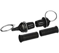 Sram MRX Comp Shifter Set 8 Speed Rear Microfriction Front Includes Stationary, Black/White