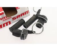 Sram MRX Comp Shifter Set 8 Speed Rear Microfriction Front Includes Stationary, Black/White