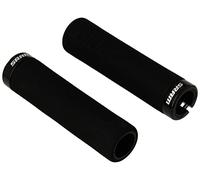 SRAM Locking Grips Foam With Single Clamp and End Plugs Black with Black Clamp