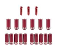 SRAM Ferrule Kit Red Includes Shift 4.0mm Brake 5.0mm Qty 6 Cable Tip Qty 4
