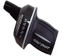 SRAM MRX Twist Shifter - 7 SpeedRear 2:1 fits Shimano Black
