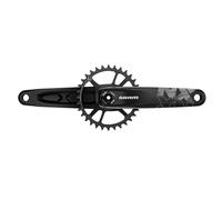 Sram Nx Eagle Boost Dub Direct Mount Crankset Black 175 mm / 32t 175 mm Black
