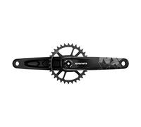 Sram Nx Eagle Boost Dub Direct Mount Crankset Black 175 mm / 32t