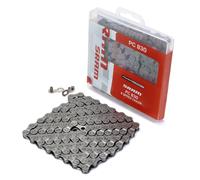 SRAM PC-830 7-8 Speed Cycle / Bike Chain - 114 Links - Silver/Grey (PowerLink)