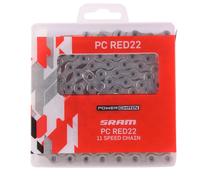 Sram Pcred 22 Hollowpin Powerlock Chain Silver 114 Links