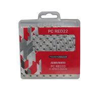 SRAMCHAIN SRAM RED22 Hollow Pin 11 Speed Chain Silver 114 Link with PowerLock