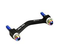 Sram Post Bracket 20 Pm Disc Brake Caliper Adapter Black One Size Black