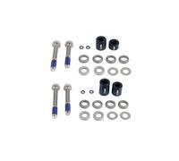 Sram Post Spacer Set - Black / 20 S (Front 180/Rear 160)