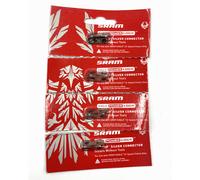 Sram Powerlock Eagle 12 Speed Road Silver Chain Connectors 4 Pack Bundle