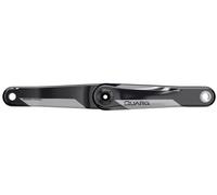 Quarq D2 Dub Carbon Crank Black,Silver 172.5 mm 172.5 mm Black / Gloss Grey