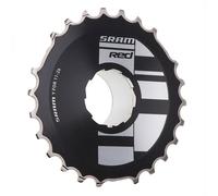 Sram Red 0G-1090 PowerDome Cassette - 10 Speed - Silver / Black / 11-23 / 10 Speed