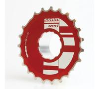 Sram Red 0G-1090 PowerDome Cassette - 10 Speed - Silver / Red / 11-23 / 10 Speed