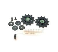 Sram Red Xplr Etap Axs Ceramic Jockey Wheel Set Black One Size Black