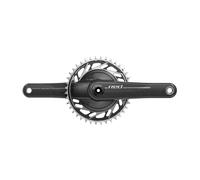 Sram Red Axs 1x Xplr Dub Wide E1 Threaded Mount Crankset With Power Meter Silver 172.5 mm / 40t 172.5 mm Black