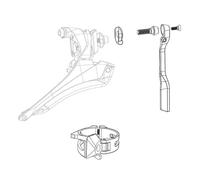 Sram Red Axs E1 11.7618.007.003 Front Derailleur Hardware Kit One Size Multicolor