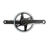SRAM Red 1x D1 DUB Road Chainset - 12 Speed - Gloss Black / 46 / 175mm / 12 Speed