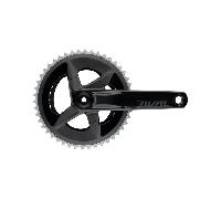 Sram Rival Axs Dub 107 Bcd Crankset With Power Meter Black 170 mm / 35/48t
