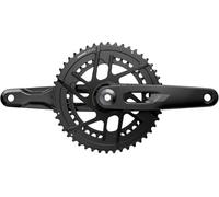 Sram Rival Axs Dub Dm Crankset Silver 172.5 mm / 48/35t 172.5 mm Black