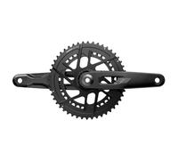 Sram Rival Axs Dub Dm Crankset Silver 170 mm / 48/35t 170 mm Black