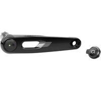 Sram Rival E1 Axs Dub Wide Left Crank With Power Meter Silver 172.5 mm 172.5 mm Black