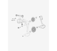 Sram Rival Xplr Etap Axs Jockey Wheel Set Black One Size Black