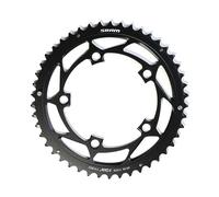 Sram Road Chainring 46T 11 Speed Yaw S2 Hidden Bolt and Non-Hidden Bolt 110 mm Aluminium 5 mm BB30 or GXP (46-36) - Blast Black
