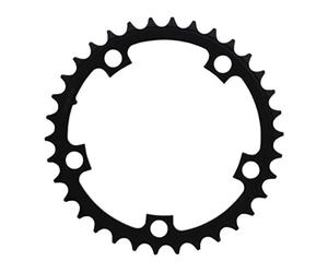 Sram Road Chainring Road 38T 5 Bolt 110 BCD Aluminium (52-38) 3 mm Black, 11.6215.197.150