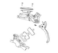 Sram Road Organic/steel Road/elixir/db Organic Disc Brake Pads 20 Pairs Silver