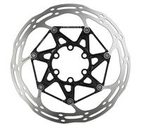 SRAM Rotor Centerline 2 Piece (Includes Steel Rotor Bolts) Rounded 6 Bolt Black