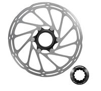 SRAM Rotor Centerline CenterLock Rounded 1.85mm: BLACK 180MM