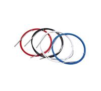 SRAM Slickwire Road And MTB Shift Cable Kit White 4mm/2X 2300mm 1.2mm Coated Cab