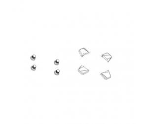 SRAM Spare - Chainring Bolt Kit 4X2 M8X4.75X8.75 Alu 94/107 BCD Qty 4