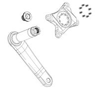 Sram Crank bolt Black One Size