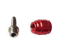Sram Spare - Disc Brake Spare Lever Hydraulic Disc Brake Hose Fitting Kitincludes 5 Threaded Hosebarbs 5 Red Comp Fittings, 1 T8 Torx) Qty 5: