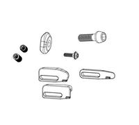 Sram Force E-tap Axs Front Derailleur Hardware Kit Black One Size Black