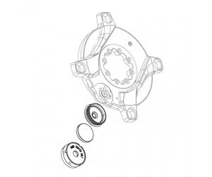SRAM Spare - Powermeter Crank Arm Bolt Kit and AXS Cover Plug Drive Si