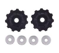 SRAM Jockey Wheel Set for X5 9/10 Speed Rear Derailleurs (Not included Central Bushes), 1 Pair, 11.7518.019.000, Black