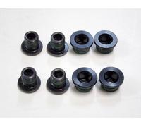 Truvativ Chainring Bolt Kit 4 Bolt for 2 x 10 Aluminium/Steel Black, 11.6215.193.080