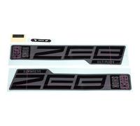 Rockshox Zeb Ultimate 27.5´´/29´´ 2021 Decal Kit Sticker Black