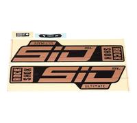 Sram Unisex - Adult RockShox Fork Decalkit, Matte Copper Foil Black, 27/29