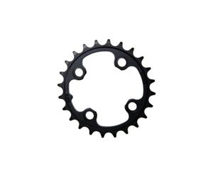 Sram Unisex Sram Kettenblatt Mtb 24t, Lk:64mm, Alu., Schwarz 2x11, No-pin, (Gx), 11.6218.023.000 Chain rings, Black, 104mm UK