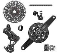 Sram X0 T-type Eagle E-mtb Bosch Transmission Axs Groupset Silver 160 mm 36t / 10-52t