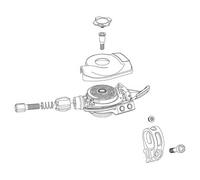 Sram X01 Dh Right Black Shift Lever Trigger Cover Kit Cover Cap Black