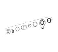 Sram X01 Eagle Axs 11.7518.092.001 Stabilizer Assembly One Size Silver