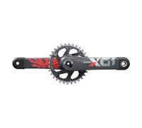 Sram X01 Eagle Superboost+ Dub Direct Mount Crankset Black 175 mm / 32t 175 mm Black / Lunar Oxy